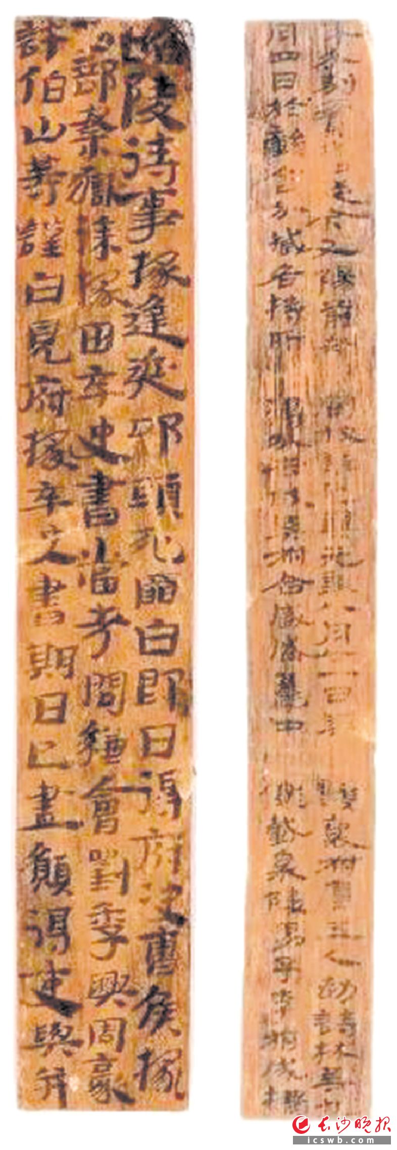 出土部分简牍 均为资料图片