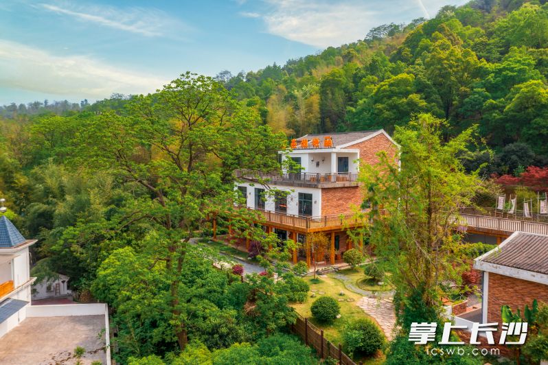 始建于上世纪80年代无人问津的“空心房”,经改造后,成为集生态康养、亲子研学、团建度假于一体的“田园乌托邦”。 均为全媒体记者 陈飞 摄 始建于上世纪80年代无人问津的“空心房”,经改造后,成为集生态康养、亲子研学、团建度假于一体的“田园乌托邦”。 均为全媒体记者 陈飞 摄