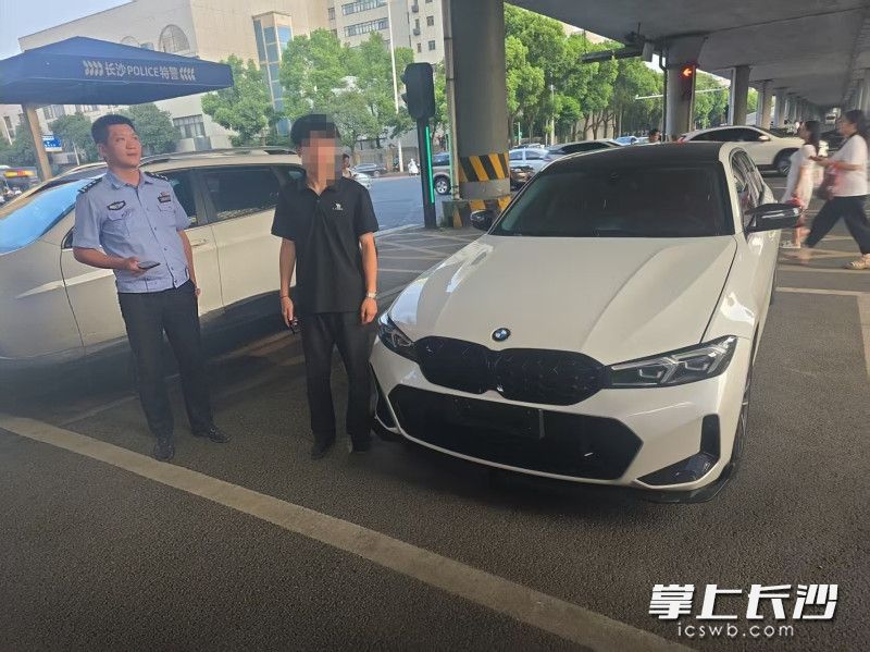 驾驶人王某是一名未成年人。芙蓉交警 供图