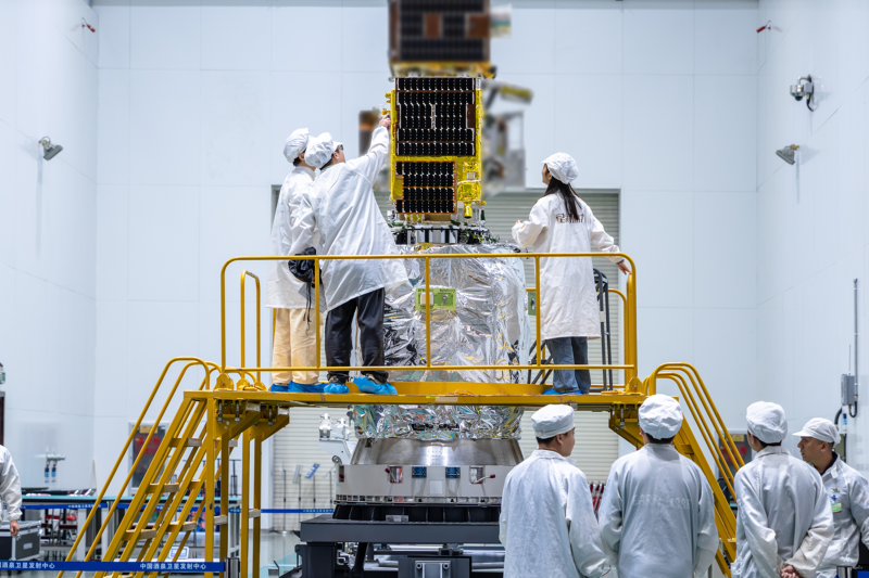 ty170装箭现场。