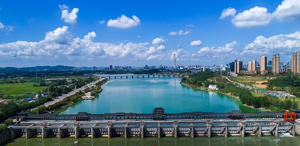 △2018年的金洲风雨廊桥