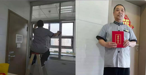 图为黄宝龙师傅。