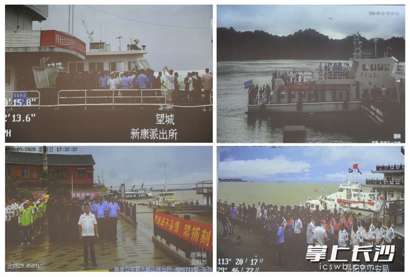 全省各地行动现场，公安和农业农村部门出动执法力量，对重点水域开展巡查执法行动。