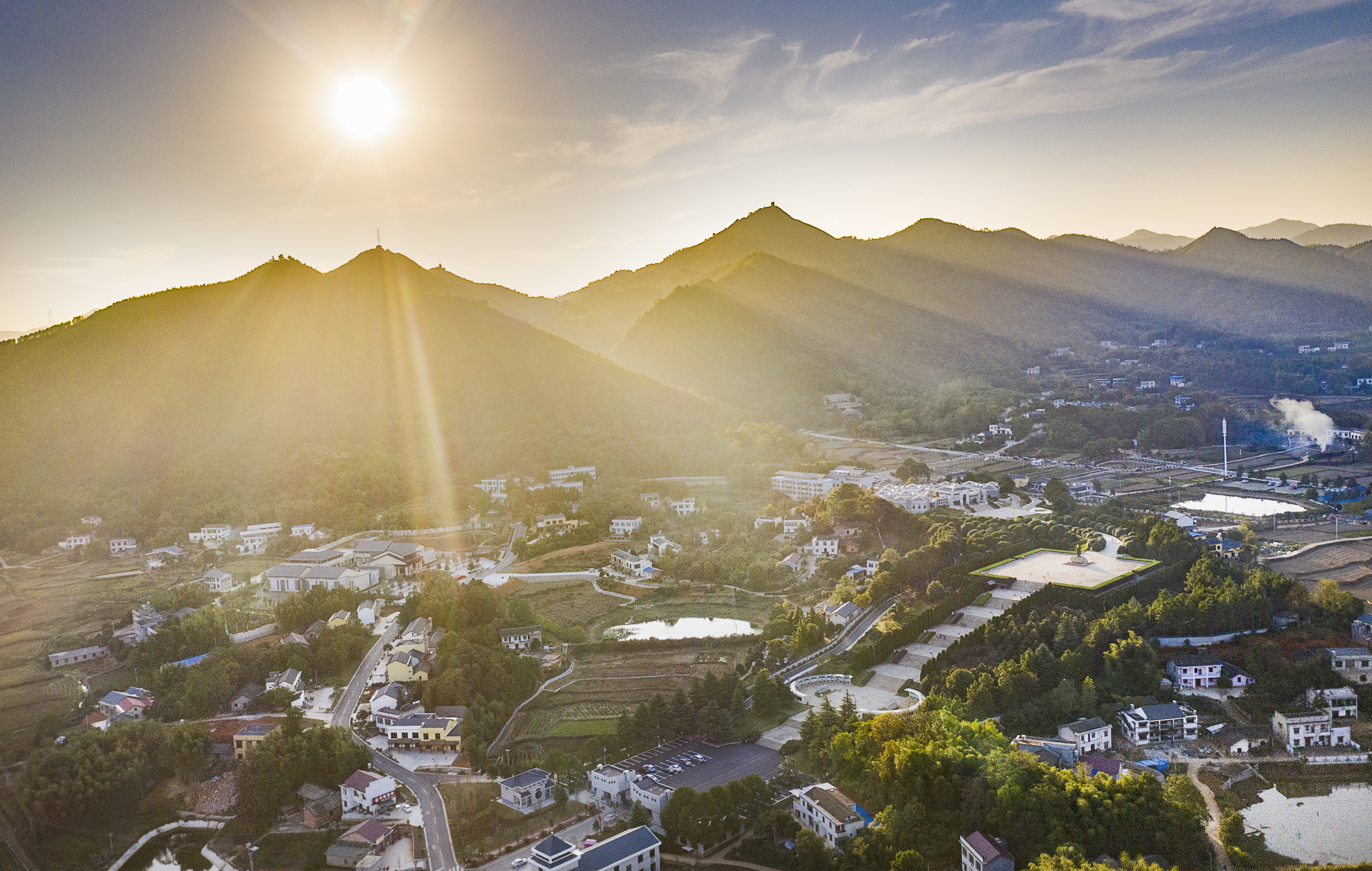 元帅故里展新颜。受访者 供图