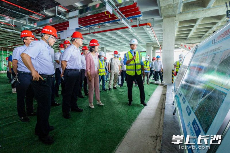 与会人员正在观摩