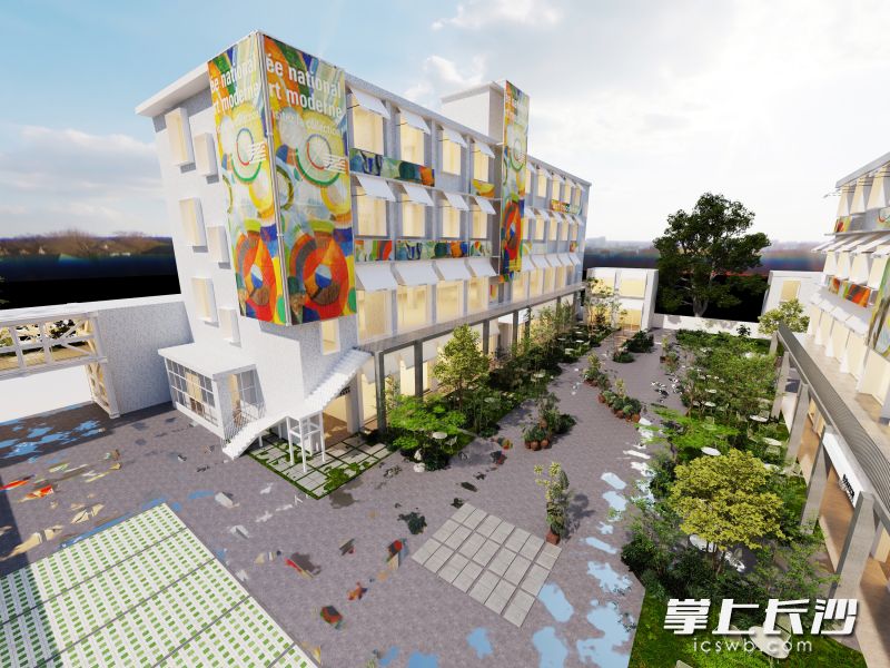 项目效果图。 均为受访者供图