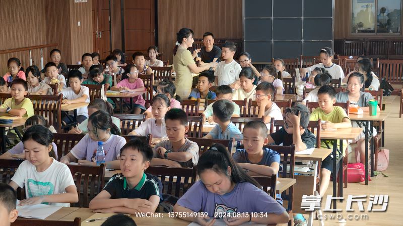 望城区“小作家”公益课程吸引了220多位学生踊跃参与。