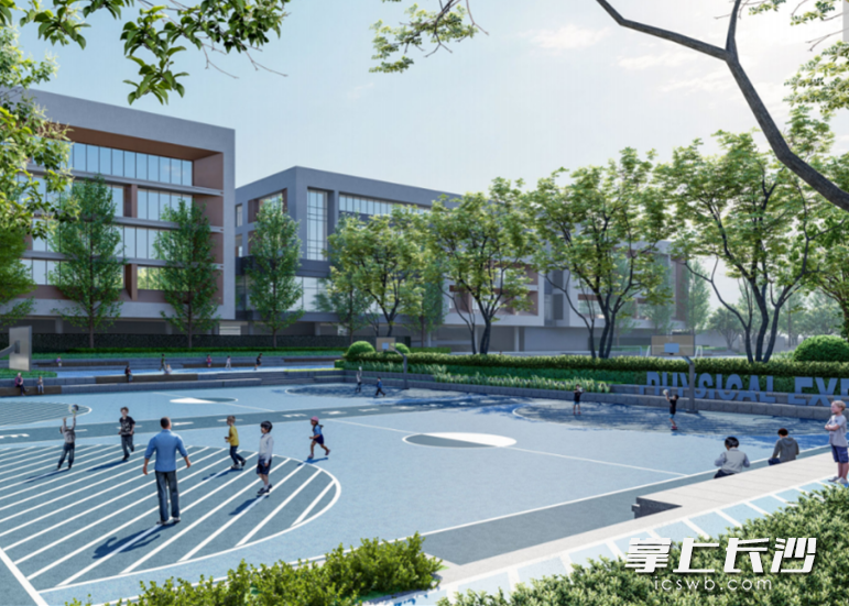 悦动风谷运动场（效果图）。