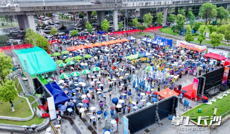 活动现场。 均为长沙晚报通讯员蒋聪供图 活动现场。 均为长沙晚报通讯员蒋聪供图