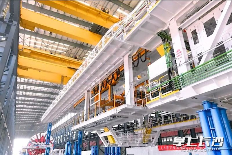 中国铁建重工长沙第二产业园区生产车间。 中国铁建重工长沙第二产业园区生产车间。