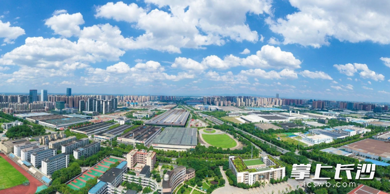 长沙经开区大景。均为园区供图