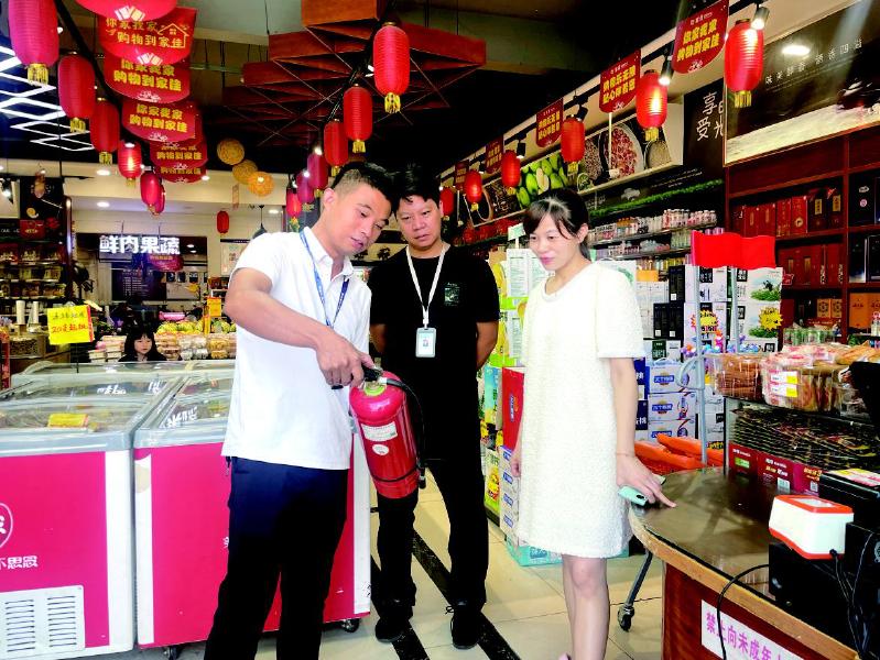 荷花街道构建立体化安全生产防控系统。