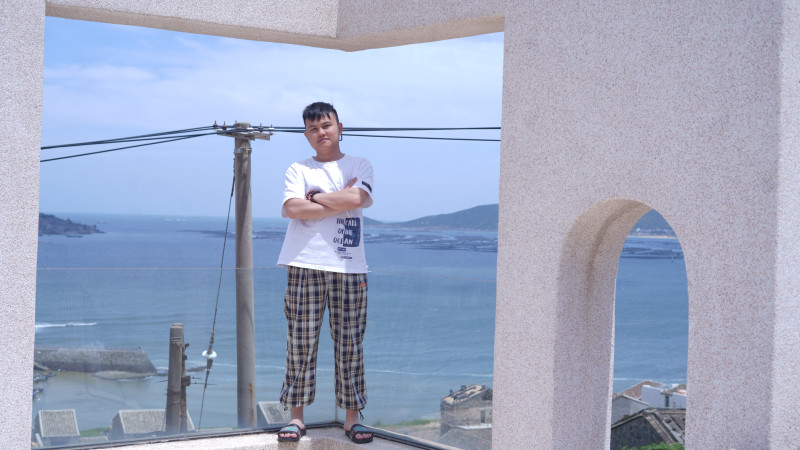 蔺志广生活照。