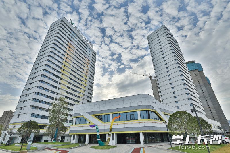 智能化公寓“拎包入住”，青年人才在马栏山享受补贴住好房。 长沙晚报全媒体记者 董阳 摄