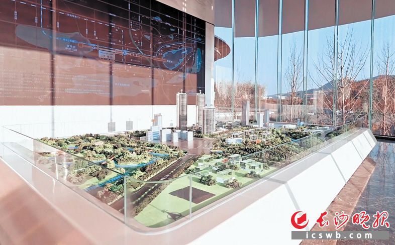 梦想凤栖台营销中心。均为长沙晚报通讯员林书亭 供图