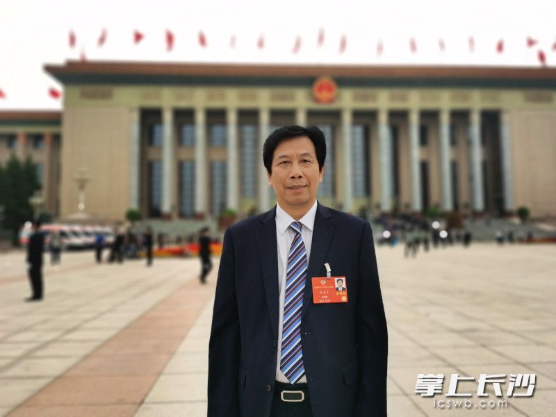 全国政协委员李云才。（湖南省政协服务全国两会工作组供图）