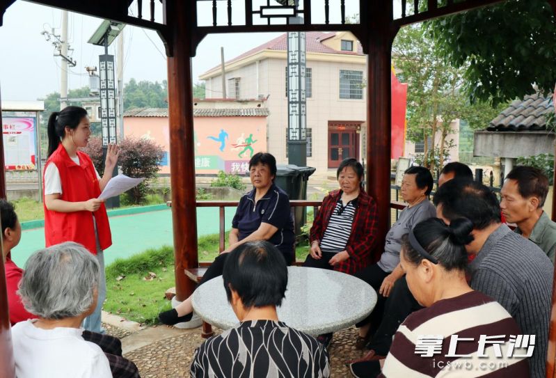 湘阴县采取系列组合拳，推动移风易俗在这片热土上生根开花。湘阴县供图