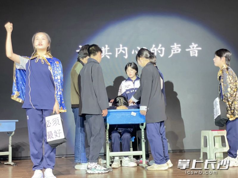6所学校的心理剧从20个节目中脱颖而出进行展演。