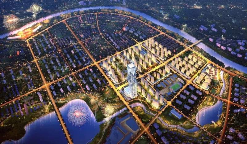 浏阳汇金中心cfc项目效果图。