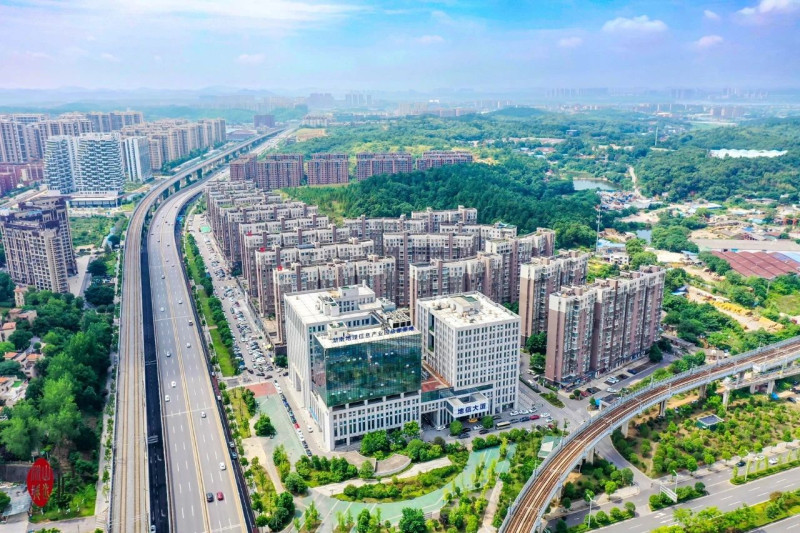 南部融城片区,其势已成。天心融媒 供图 南部融城片区,其势已成。天心融媒 供图