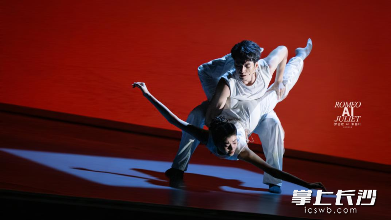观念舞蹈戏剧《罗密欧ai朱丽叶》剧照之三。
