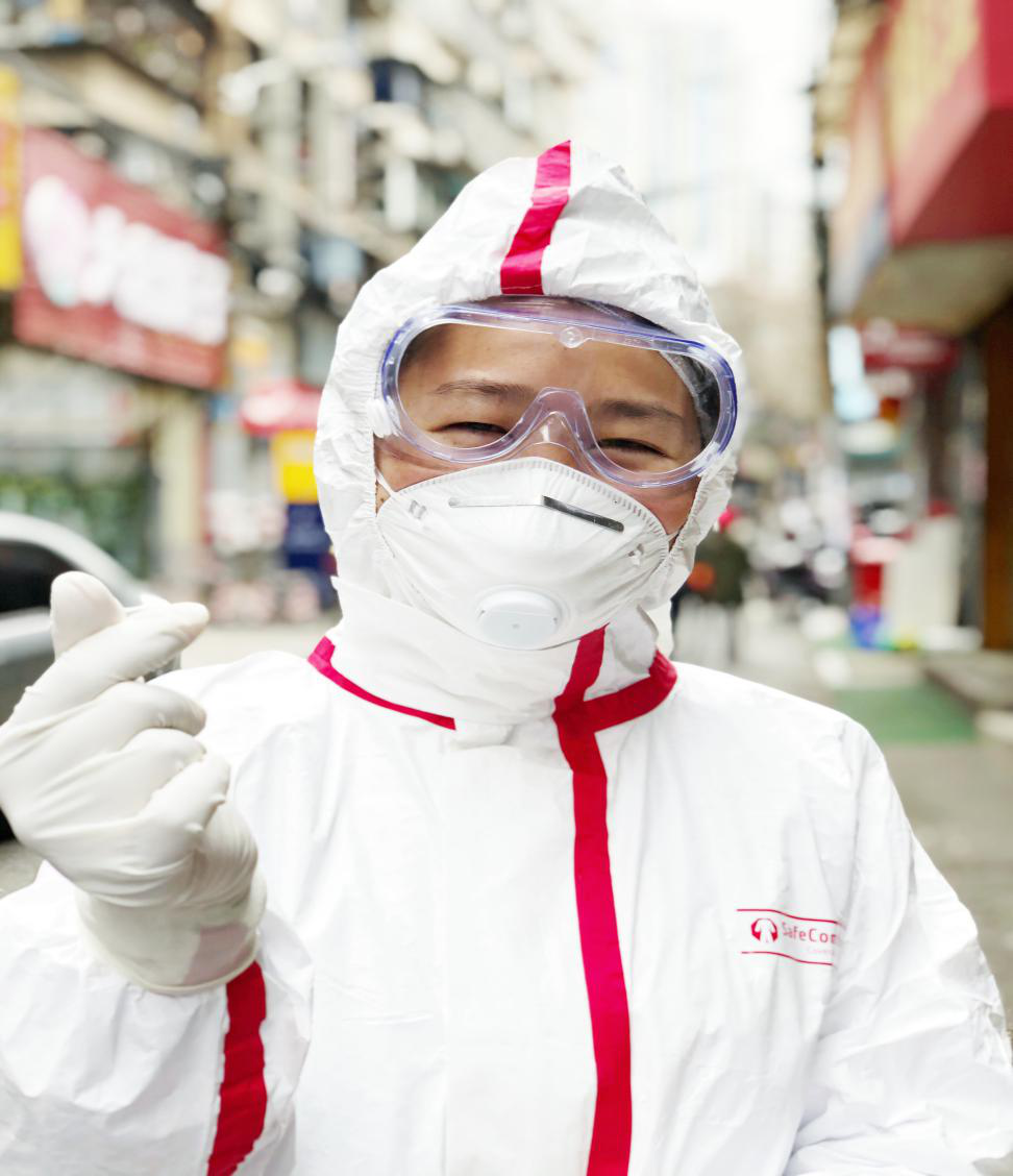 定王台街道社区卫生服务中心传染病防控专干 陈进英——一起加油！坚持下去就是春暖花开！
