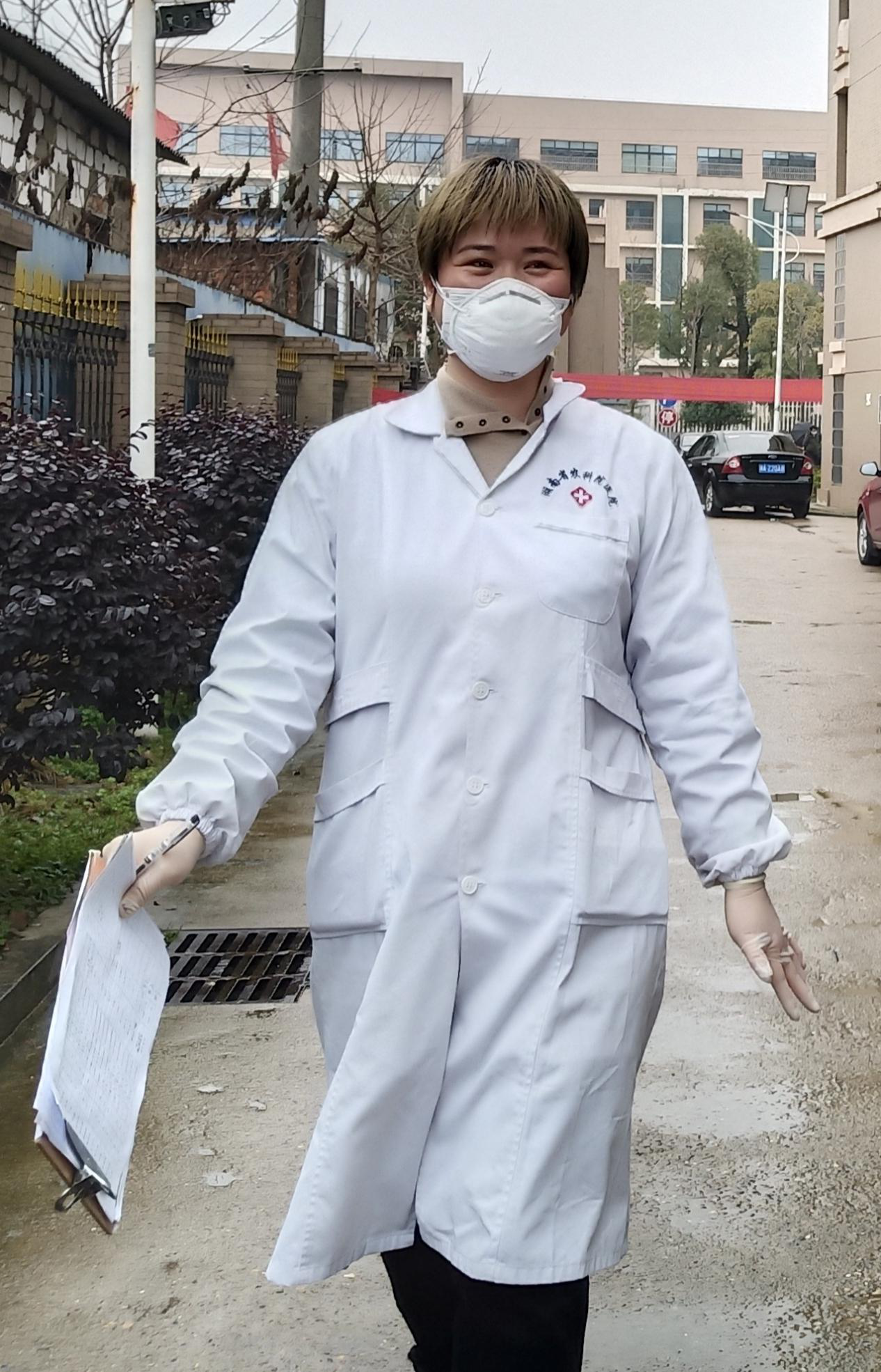 东湖街道社区卫生服务中心  成 莲 ——从容面对  勇敢前行