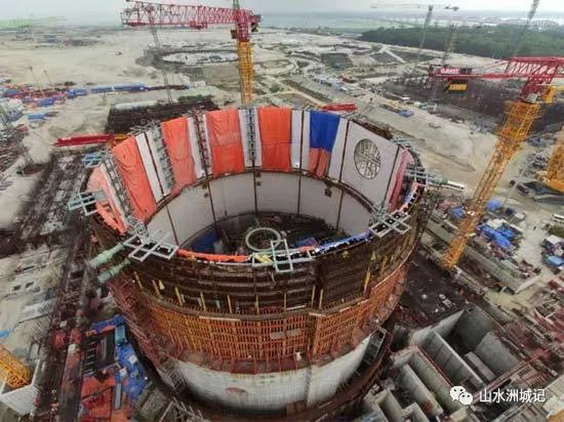 图片三一16台塔机助力孟加拉国首座核电站建设。 黄艳 供图 图片三一16台塔机助力孟加拉国首座核电站建设。 黄艳 供图