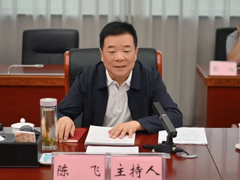 省人大常委会副主任陈飞在座谈会上讲话。 省人大常委会副主任陈飞在座谈会上讲话。