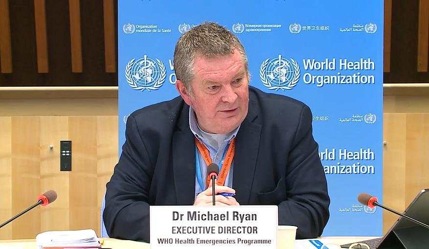 世卫组织卫生紧急项目负责人 迈克尔·瑞安