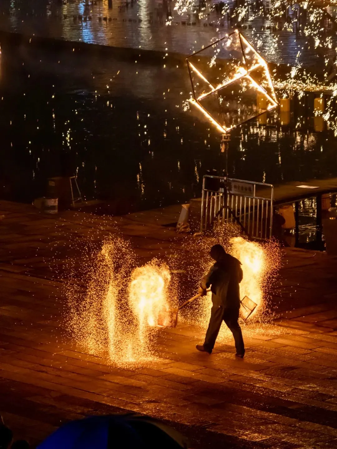 铜官窑国风乐园非遗表演现场