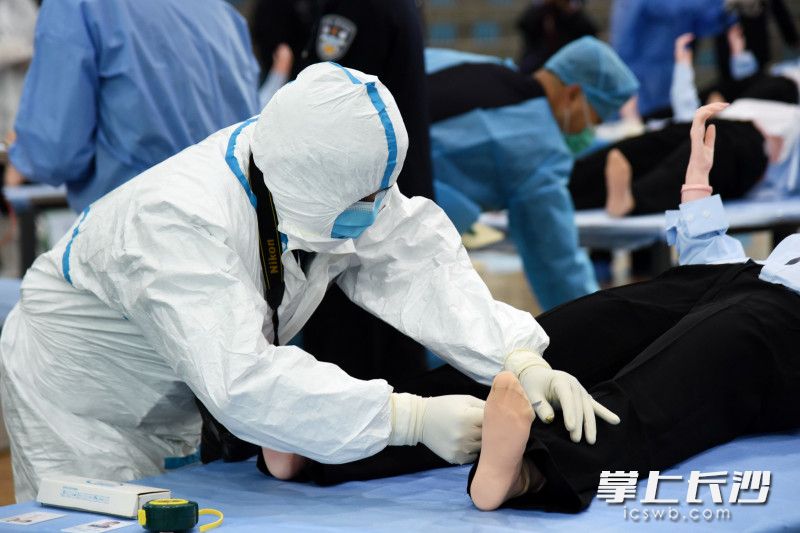 法医工作要求细致，一个细节都不能放过。