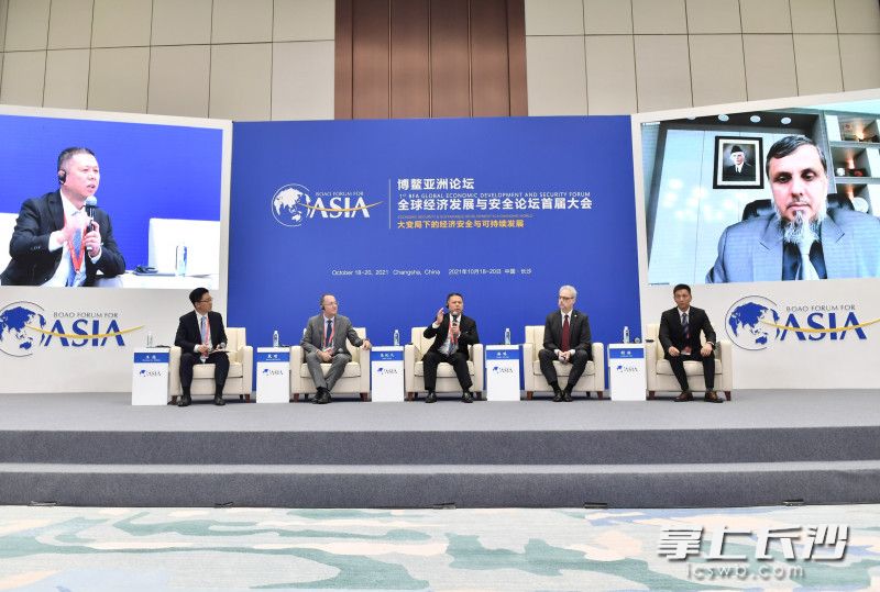10月20日，博鳌亚洲论坛经安会分论坛 《全球能源供给与安全：新格局 新战略》在长举行。长沙晚报全媒体记者 邹麟 摄