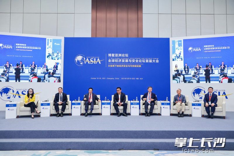 10月20日，博鳌亚洲论坛经安会分论坛《智慧城市，让城市更“聪明”》分论坛举办。长沙晚报全媒体记者 郭雨滴 摄