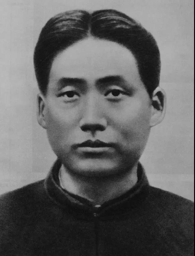 ▲青年时代的毛泽东