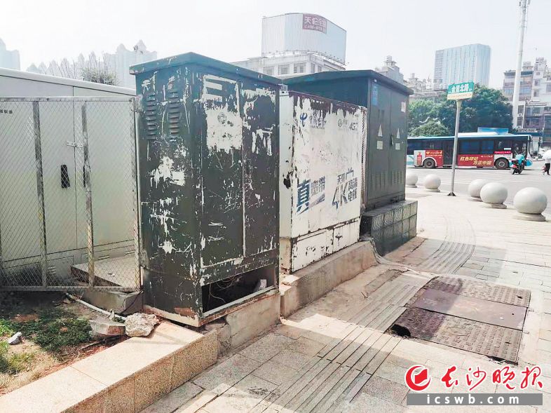 提质前基础设施陈旧破损。本版图片除署名外均为望城区园林中心提供